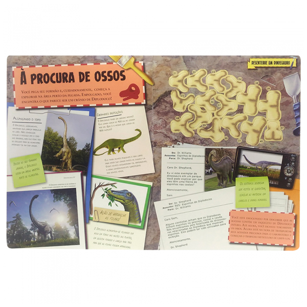 Livro Desenterre um Dinossauro: Diplodoco - Todolivro - Imagem 3