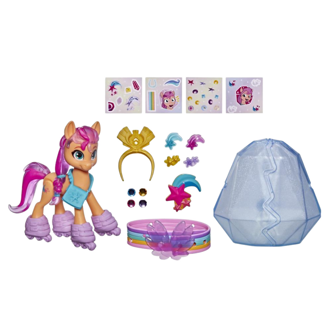 Figura My Little Pony Aventura Cristal Sunny - Hasbro - Imagem 2