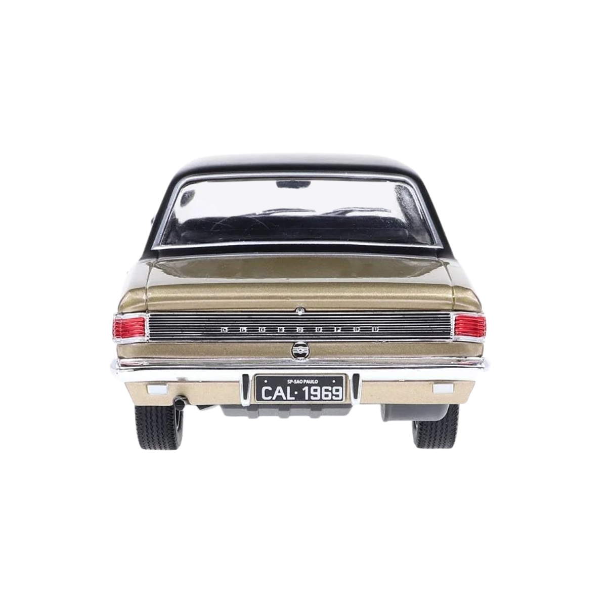 Miniatura Chevrolet Opala 1969 Bege 1/24 - California Toys - Imagem 5