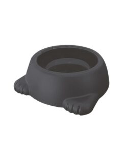 Comedouro Glamour 260ml Número 1 Preto - Furacão Pet