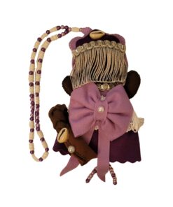Orixá Nanã Buruque com Guia - Artesanal