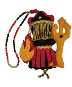 Orixá Exú com Guia - Artesanal