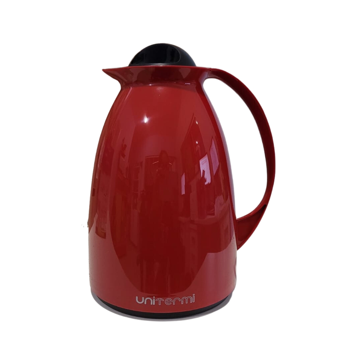 Kit Café Prático Garrafa Suporte Açucareiro Verm - Unitermi - Imagem 2
