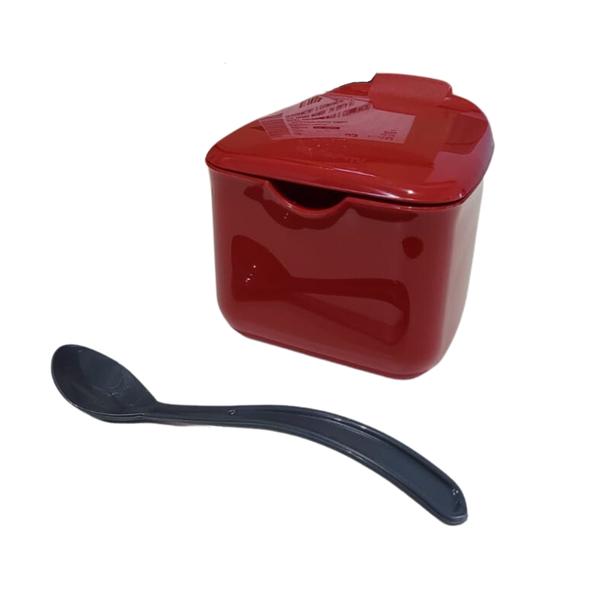 Kit Café Prático Garrafa Suporte Açucareiro Verm - Unitermi - Imagem 4