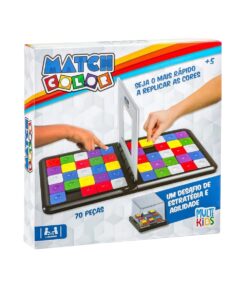 Jogo de Lógica Match Color - Multikids