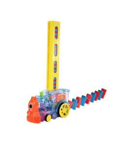 Trem Empilha Dominó Divertido 80 Peças - Dm Toys