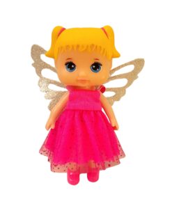 Boneca Lolinha Fadinha Rosa - Anjo Toys