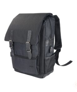 Mochila Para Notebook Até 15,6 Com Porta Usb Preta - Vinik