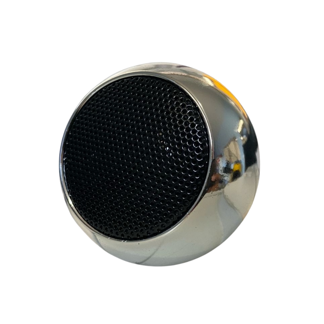 Mini Caixa Som Metalizada Bluetooth BT AL2022 Prata - Altomex - Imagem 2