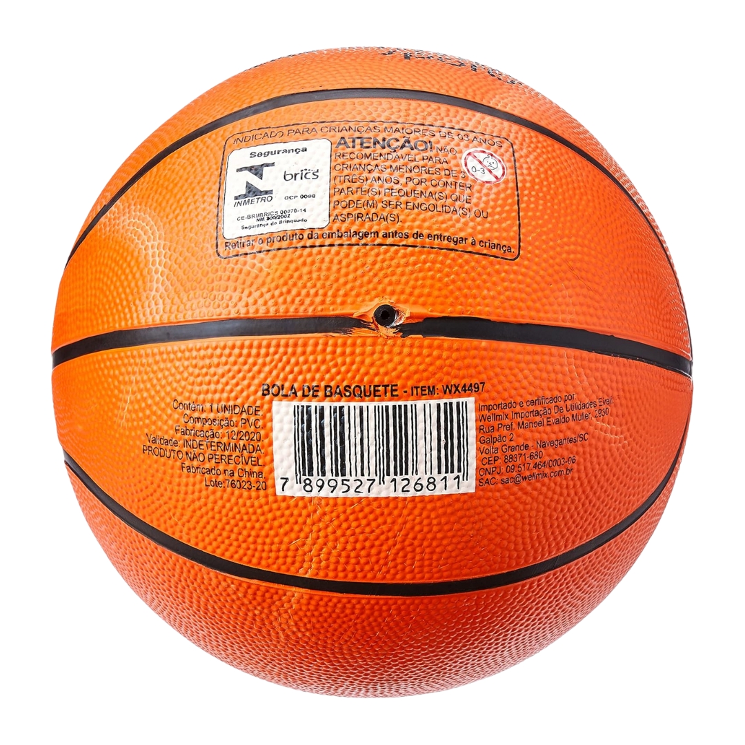 Bola de Basquete Esporte - Wellmix - Imagem 3