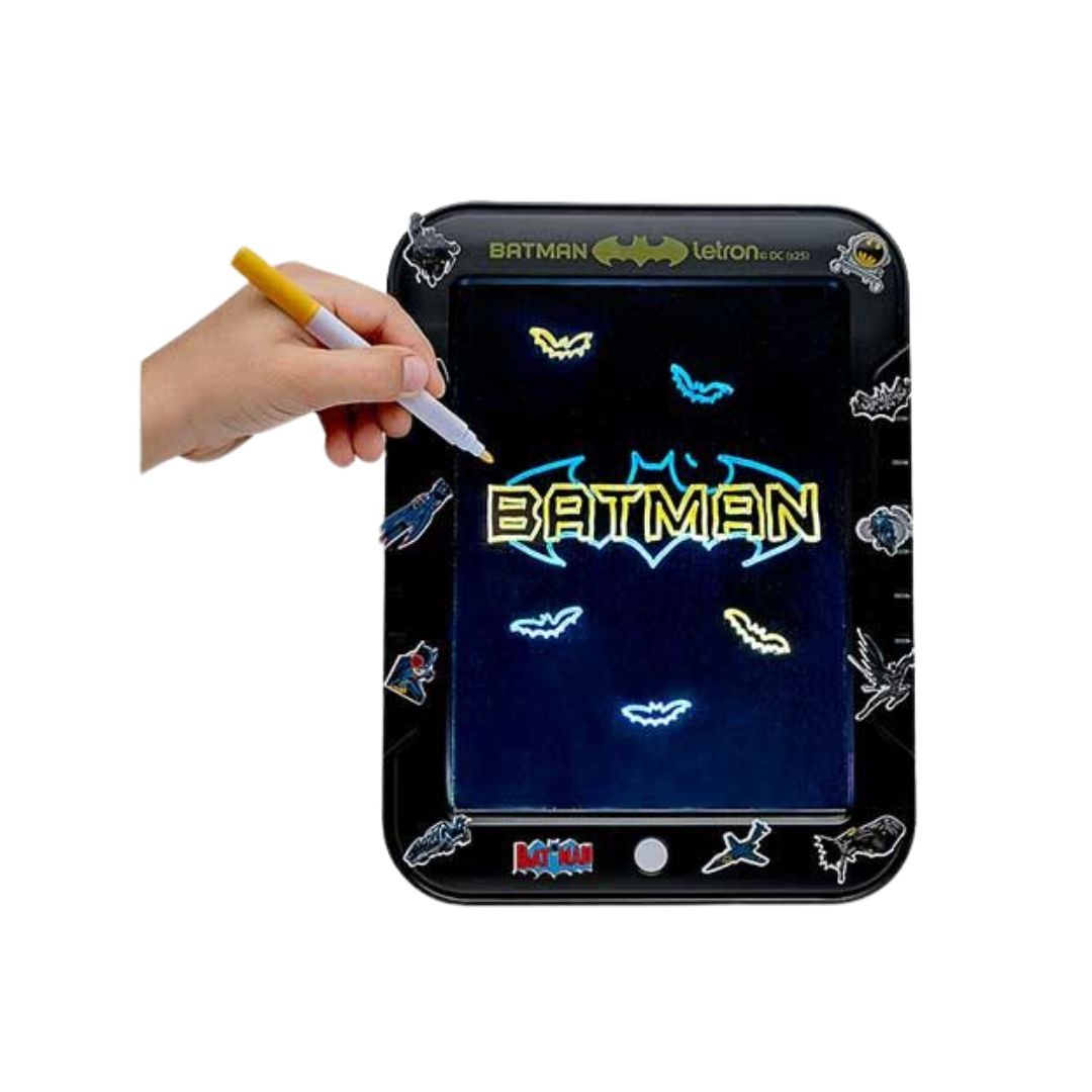 Brinquedo Lousa De Desenho Glow Pad Batman - Letron - Imagem 4