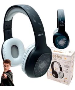 FONE OUVIDO LETRON HEADPHONE HARRY POTTER PRETO
