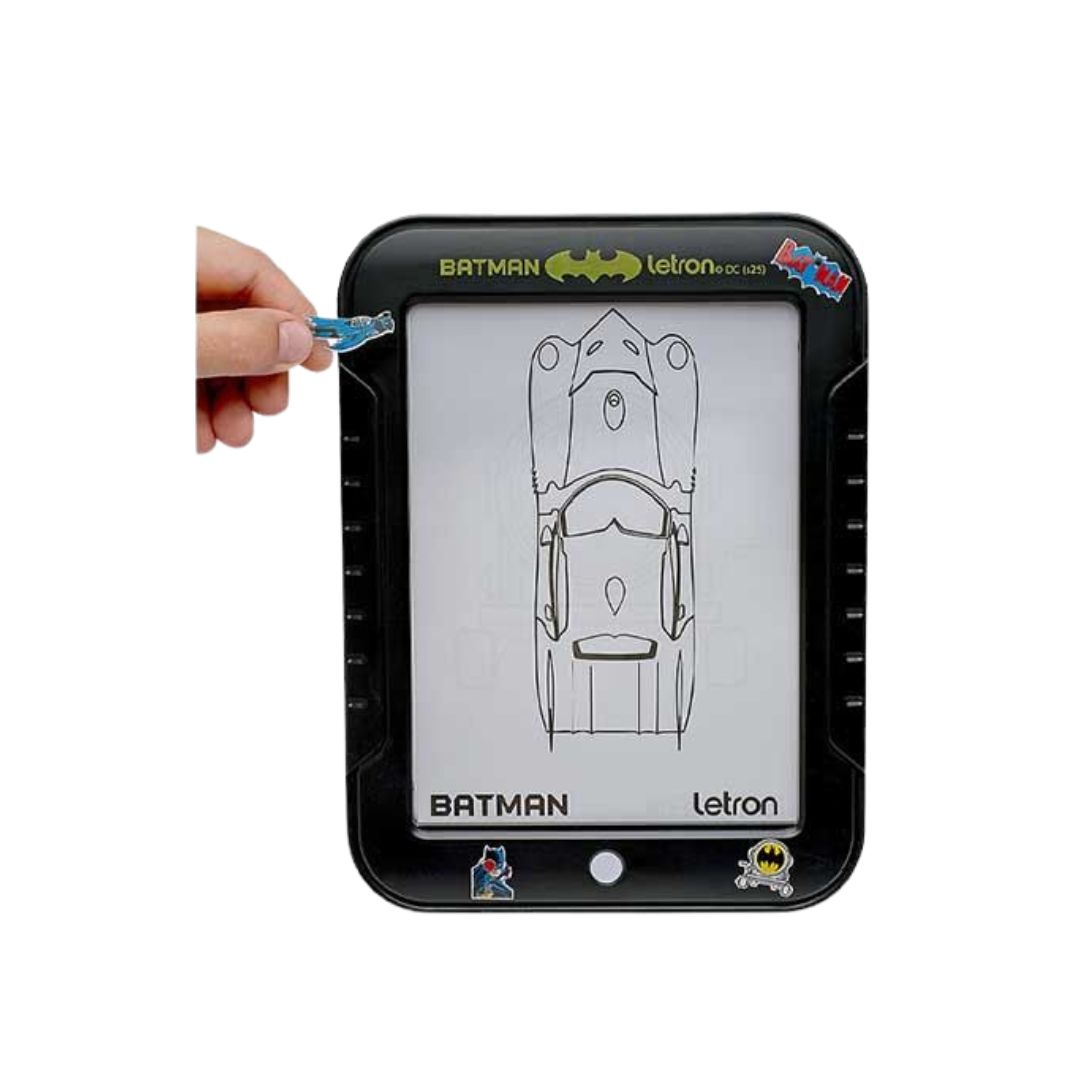 Brinquedo Lousa De Desenho Glow Pad Batman - Letron - Imagem 3