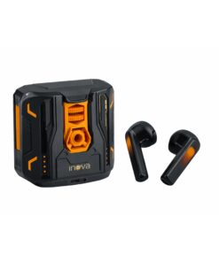 Fone Ouvido Gamer Bluetooth FON13081 Preto e Laranja - Inova