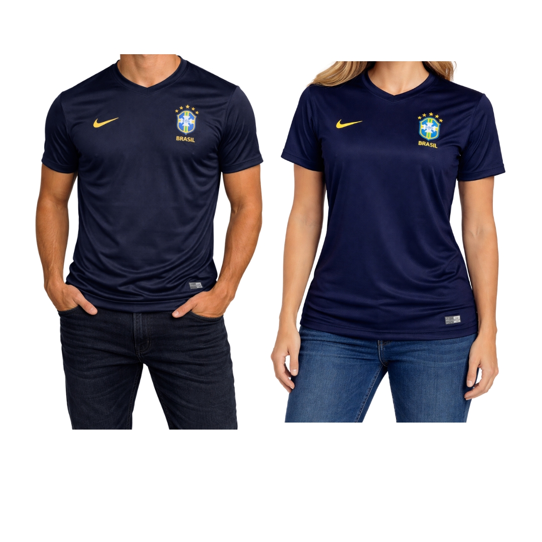 Camisa Brasil Preto
