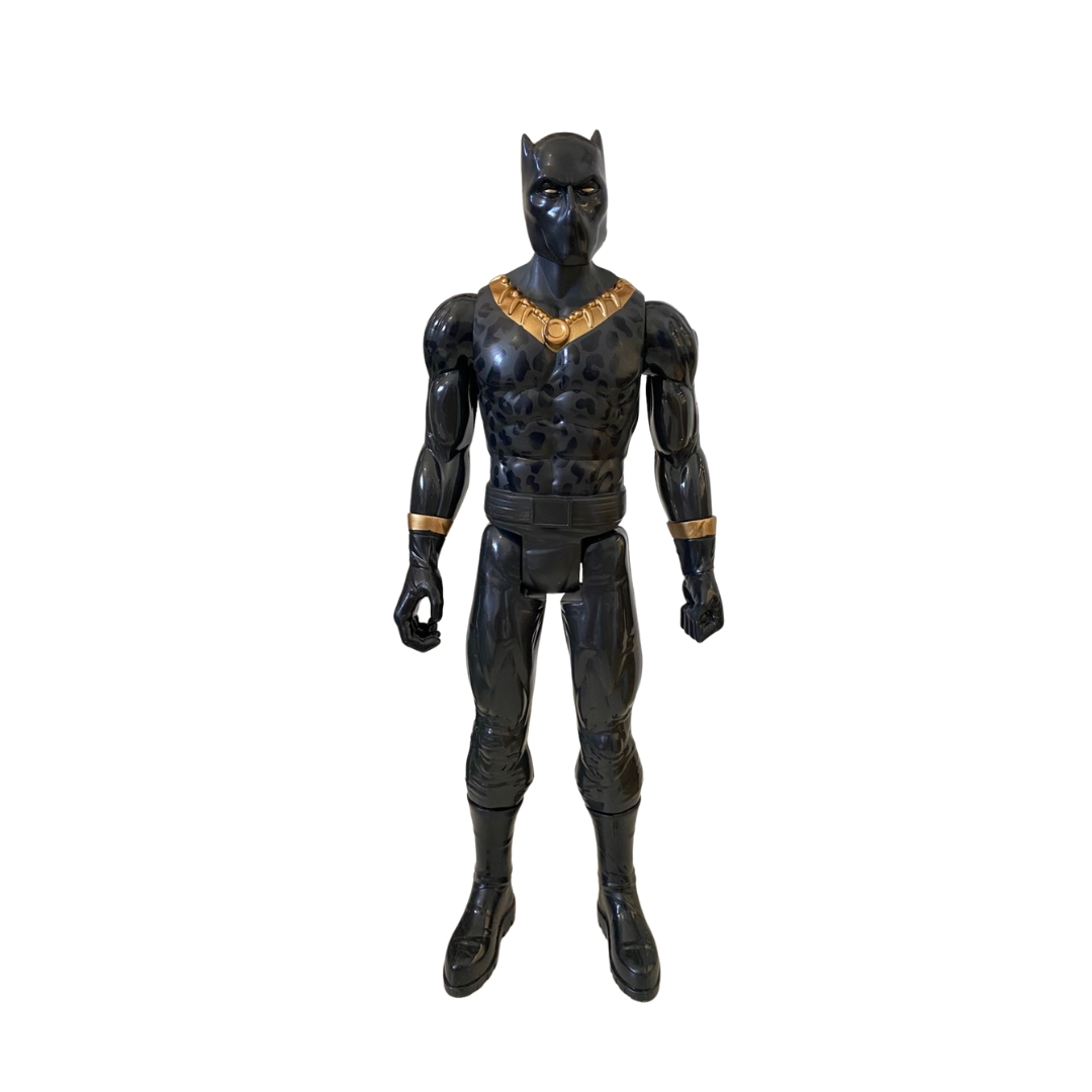 Figura Pantera Negra Erik Killmonger Titan Hero - Hasbro - Imagem 2