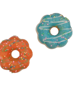 Chaveiro Squish Aperta E Encolhe Donuts Floral - Multikids