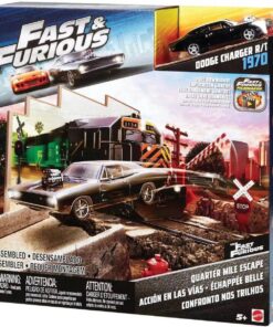 Pista Cenário E Carrinho Hot Wheels Velozes E Furiosos - Mattel