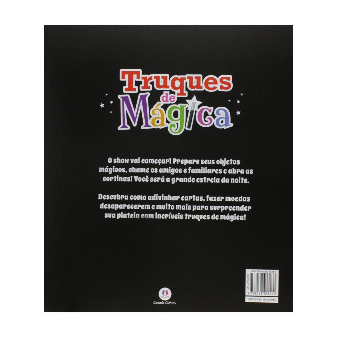 Livro Infantil Truques de Mágica - Ciranda Cultural - Imagem 2