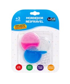 Mordedor de Silicone Resfriável Sorvete Colors - Unik